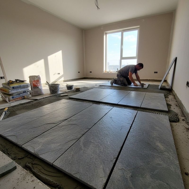 Grout Installation detail